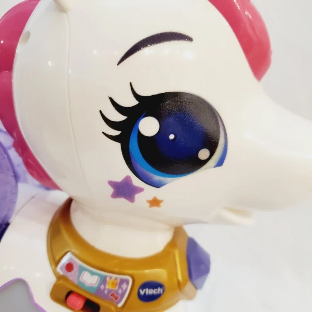 Vtech Style and Glam On Unicorn With‎ Wings Pony Interactive See Video